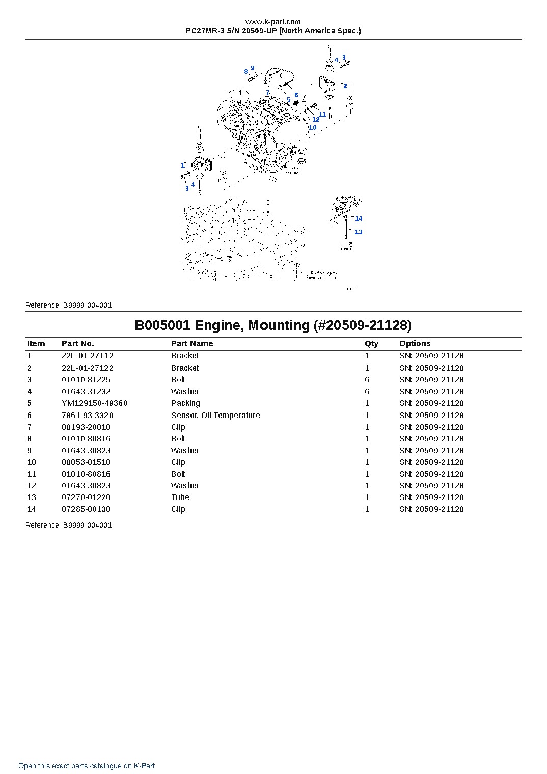 PC27MR-3 S/N 20509-UP (North America Spec.) – sample page 5 PC27MR-3 S/N 20509-UP (North America Spec.) – sample page 5