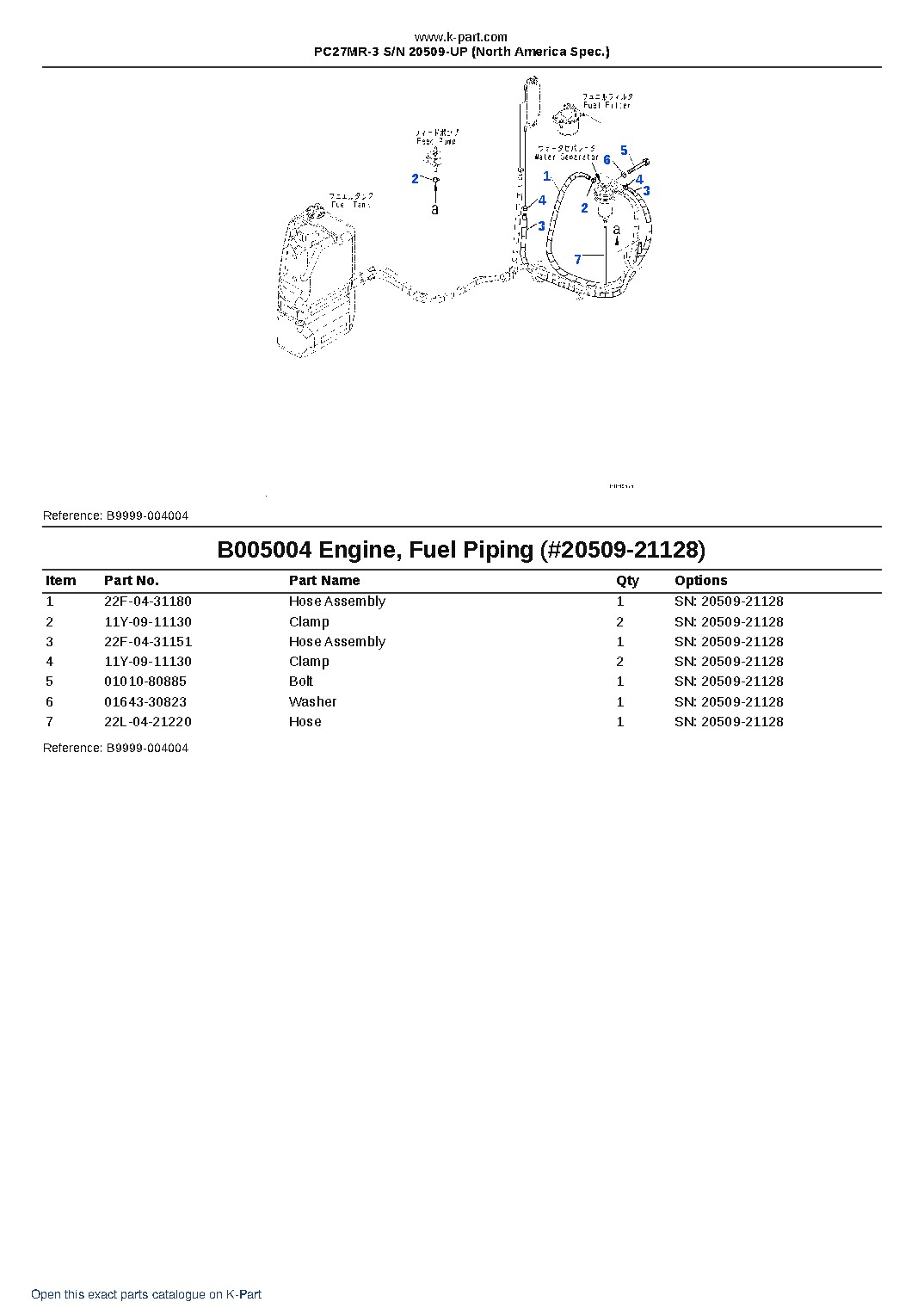 PC27MR-3 S/N 20509-UP (North America Spec.) – sample page 8 PC27MR-3 S/N 20509-UP (North America Spec.) – sample page 8