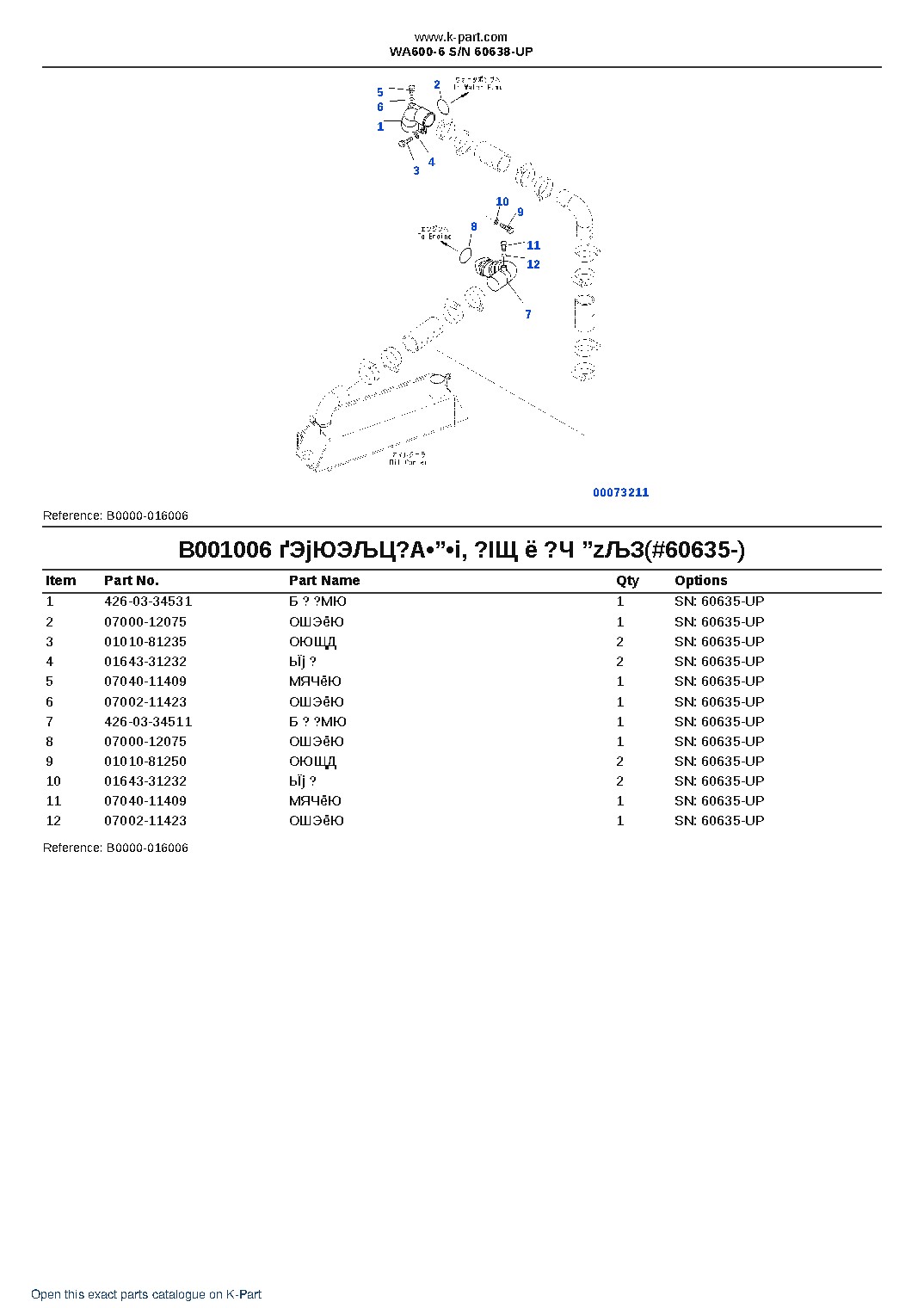 WA600-6 S/N 60638-UP – sample page 8 WA600-6 S/N 60638-UP – sample page 8