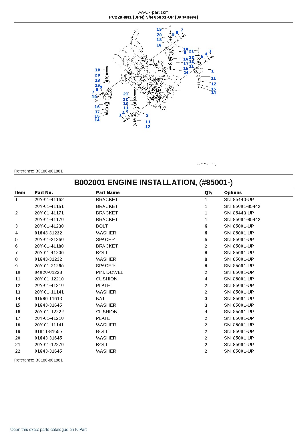 PC220-8N1 (JPN)  S/N 85001-UP (Japanese) – sample page 3