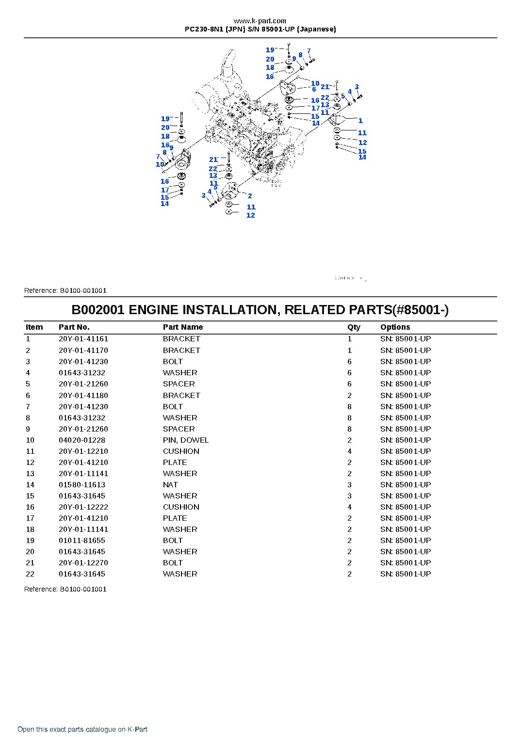 PC230-8N1 (JPN)  S/N 85001-UP (Japanese) – sample page 3