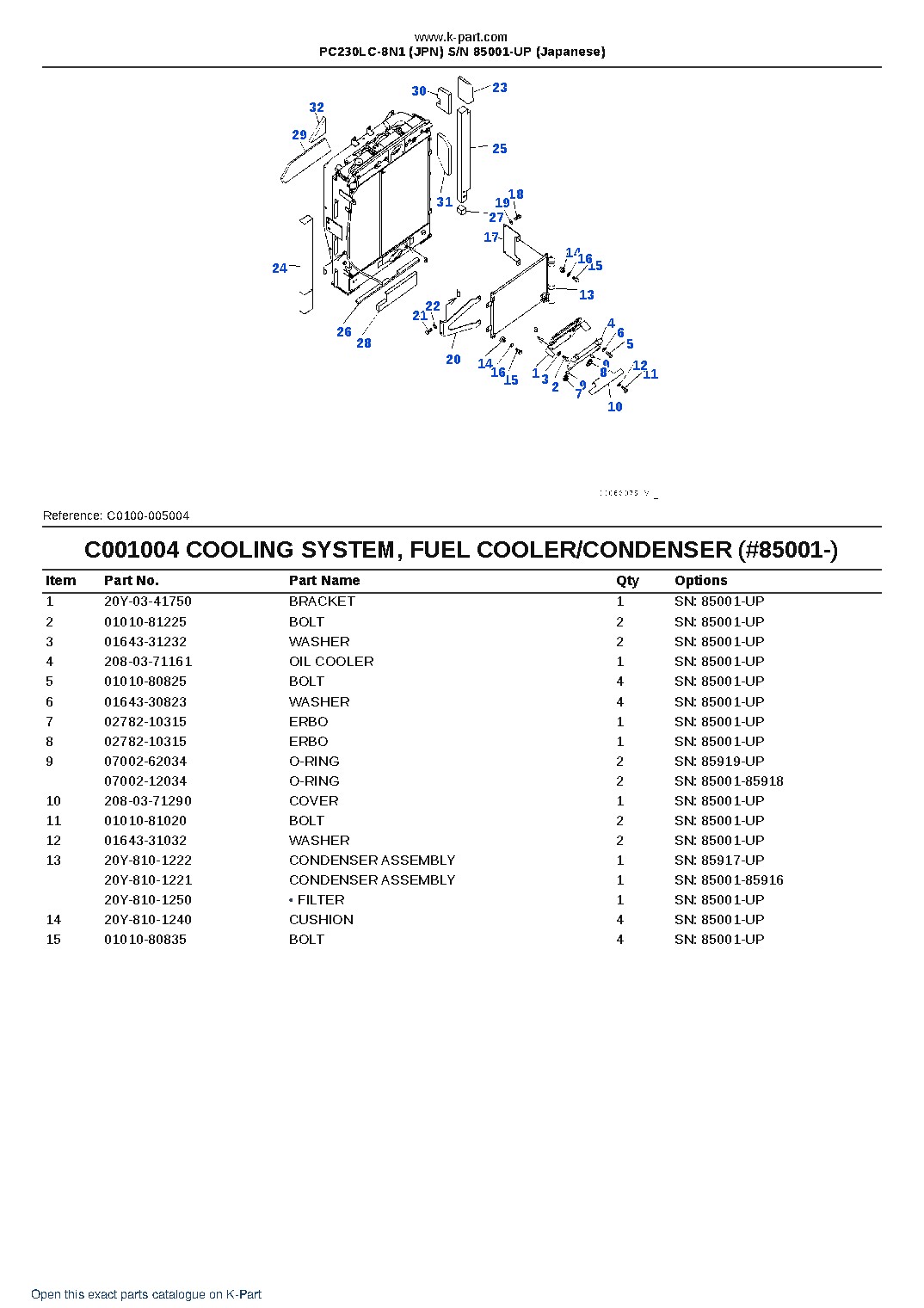PC230LC-8N1 (JPN)  S/N 85001-UP (Japanese) – sample page 9
