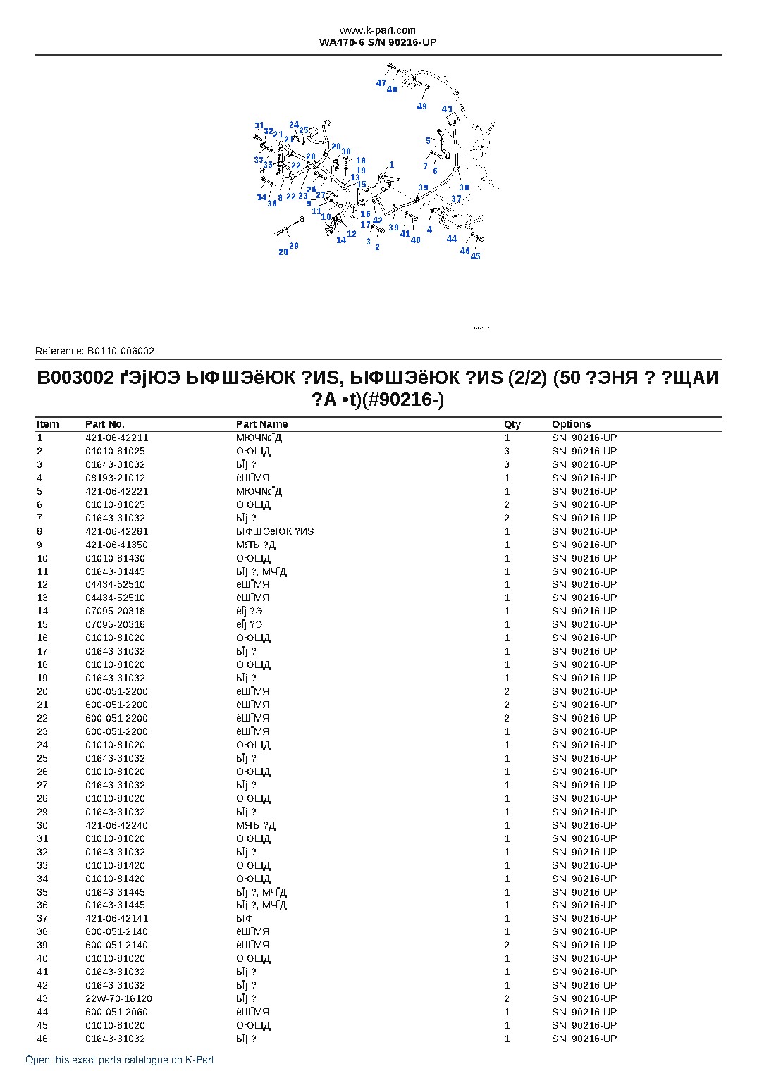 WA470-6 S/N 90216-UP – sample page 9 WA470-6 S/N 90216-UP – sample page 9
