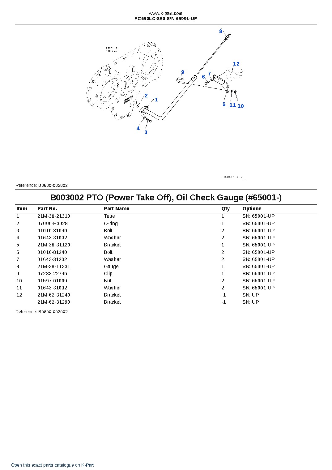 PC650LC-8E0 S/N 65001-UP – sample page 5 PC650LC-8E0 S/N 65001-UP – sample page 5