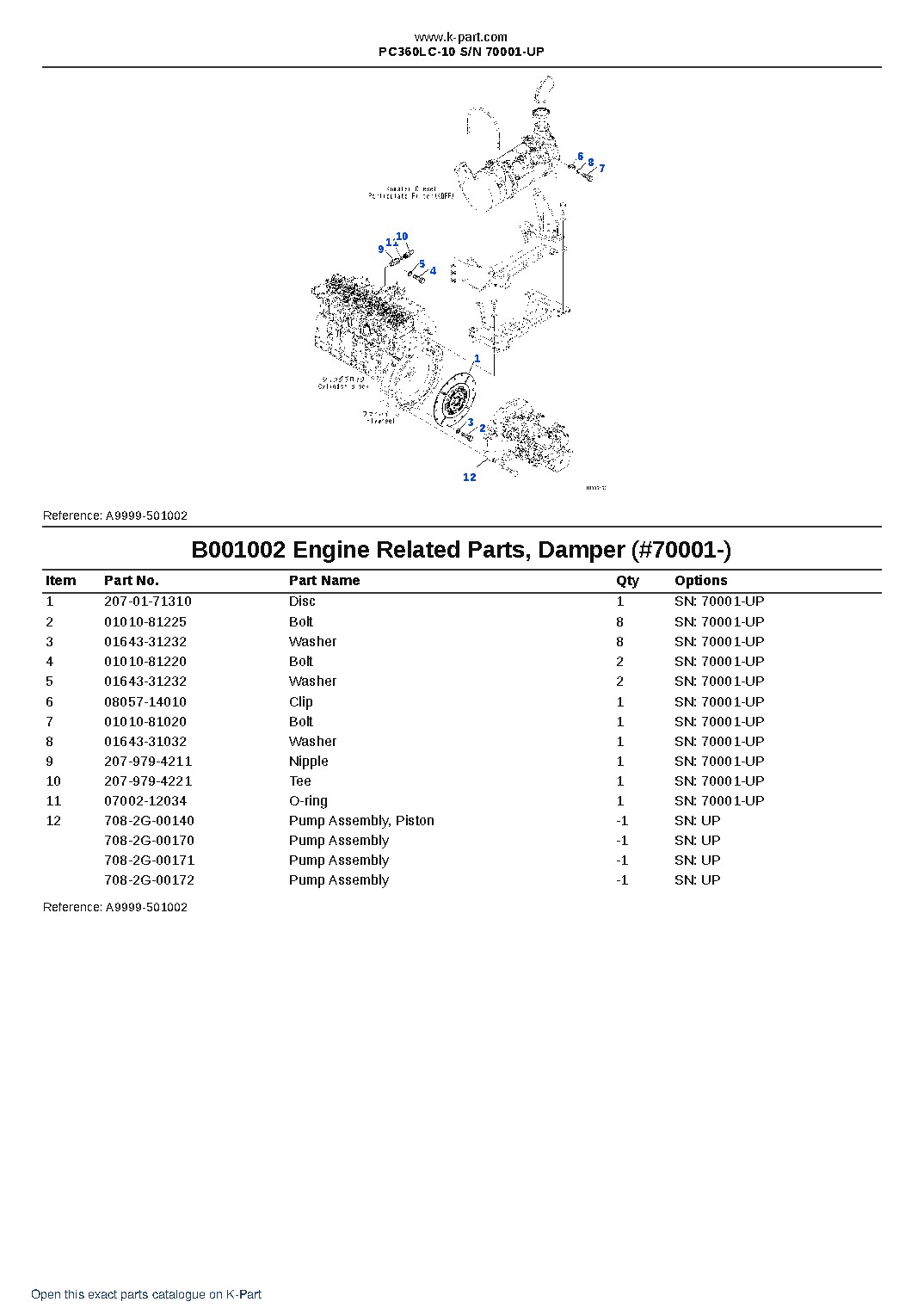 PC360LC-10 S/N 70001-UP – sample page 2