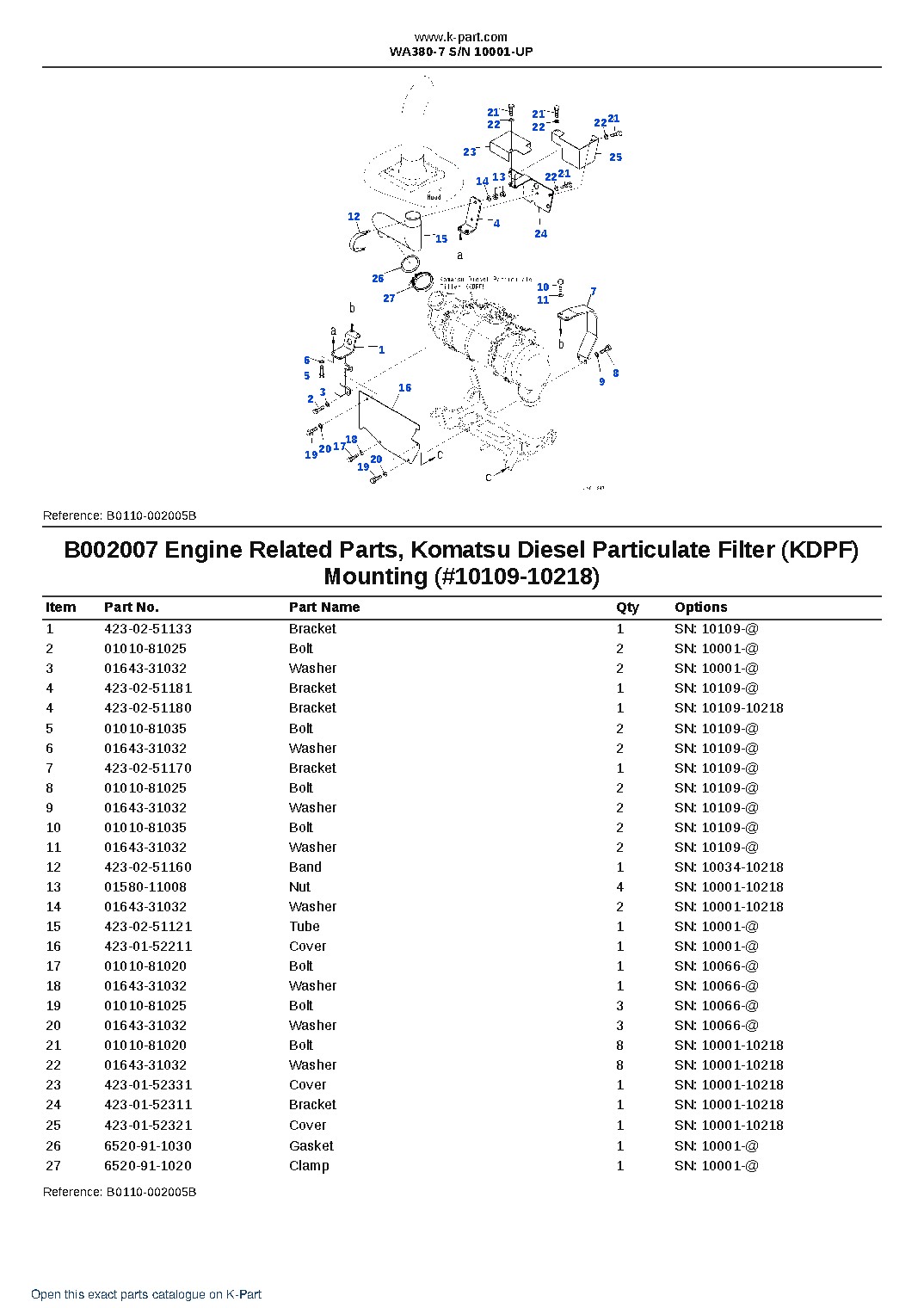 WA380-7 S/N 10001-UP – sample page 9