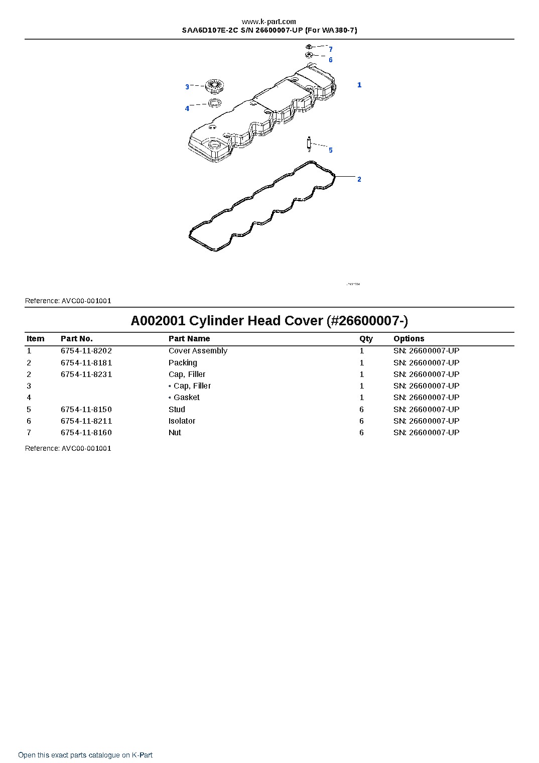 SAA6D107E-2C S/N 26600007-UP (For WA380-7) – sample page 3