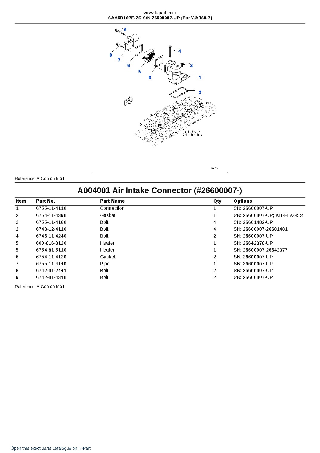 SAA6D107E-2C S/N 26600007-UP (For WA380-7) – sample page 5
