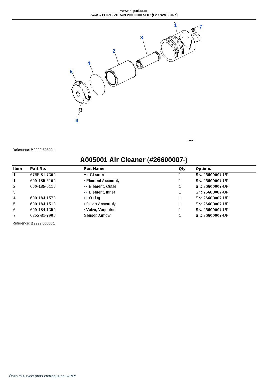 SAA6D107E-2C S/N 26600007-UP (For WA380-7) – sample page 6