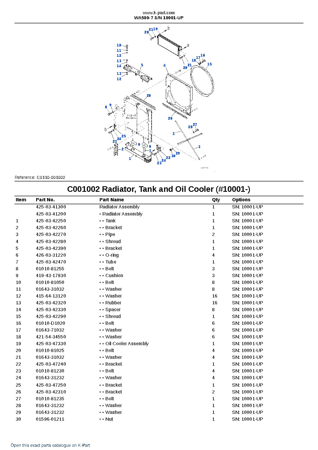 WA500-7 S/N 10001-UP – sample page 9