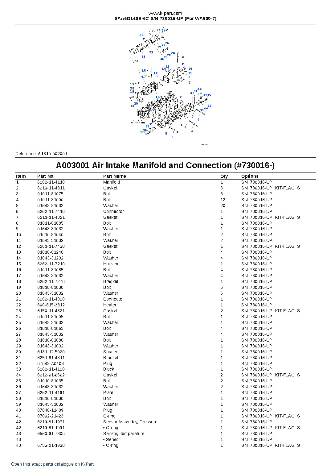 SAA6D140E-6C S/N 730016-UP (For WA500-7) – sample page 5
