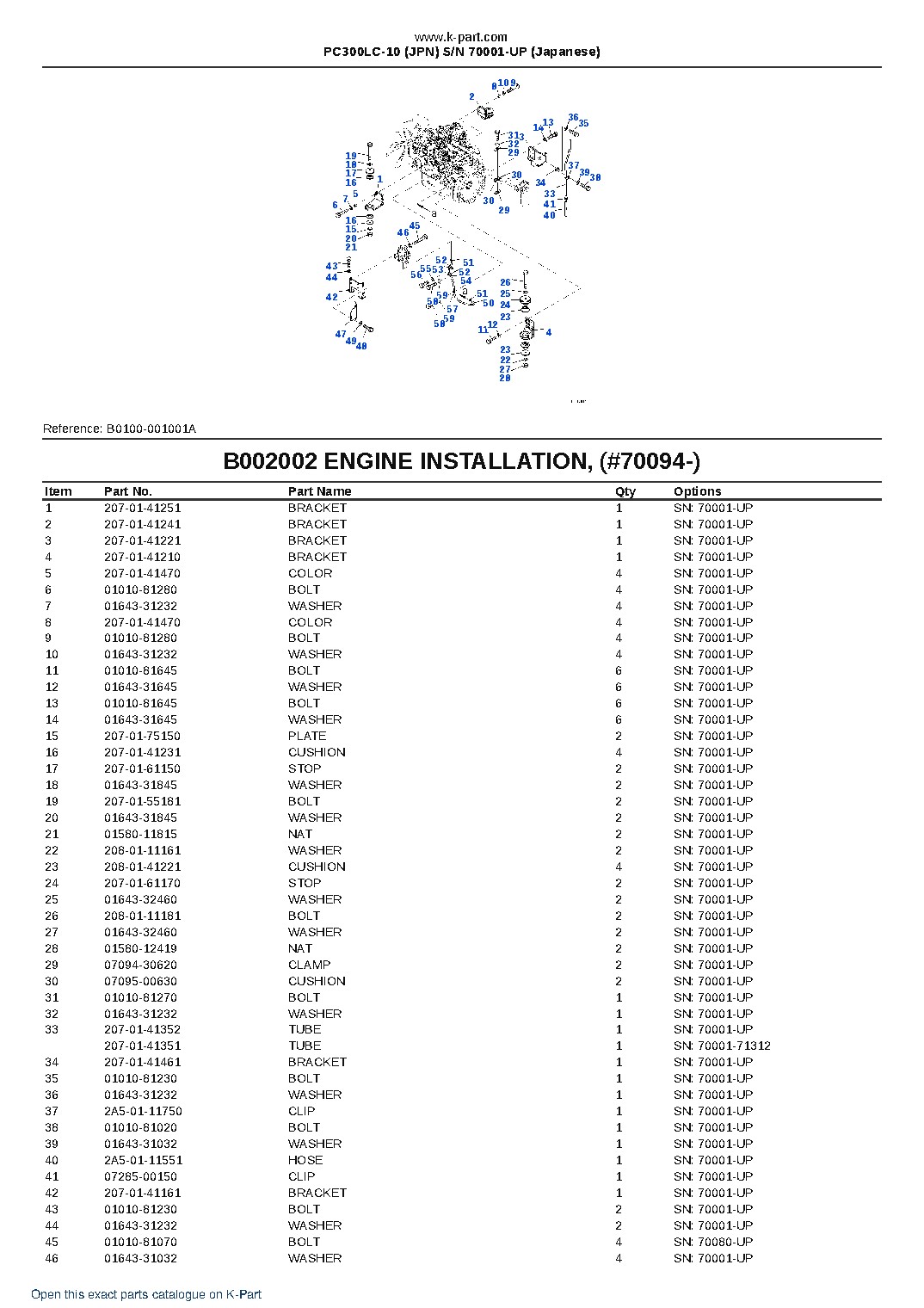 PC300LC-10 (JPN)  S/N 70001-UP (Japanese) – sample page 5