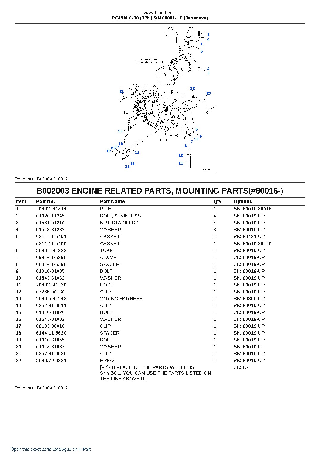 PC450LC-10 (JPN)  S/N 80001-UP (Japanese) – sample page 4