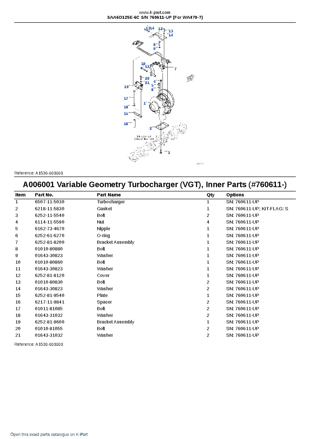 SAA6D125E-6C S/N 760611-UP (For WA470-7) – sample page 8