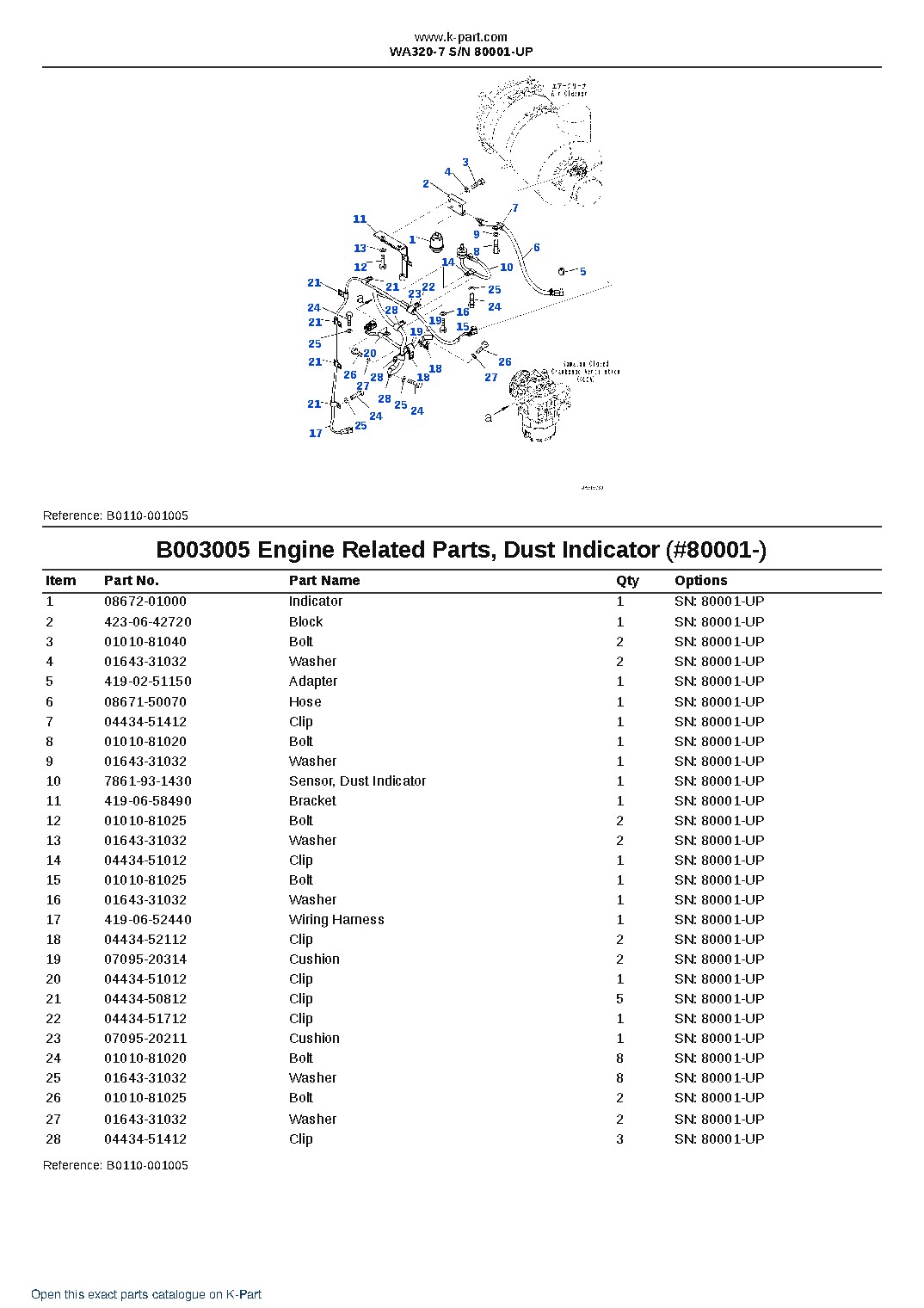 WA320-7 S/N 80001-UP – sample page 10