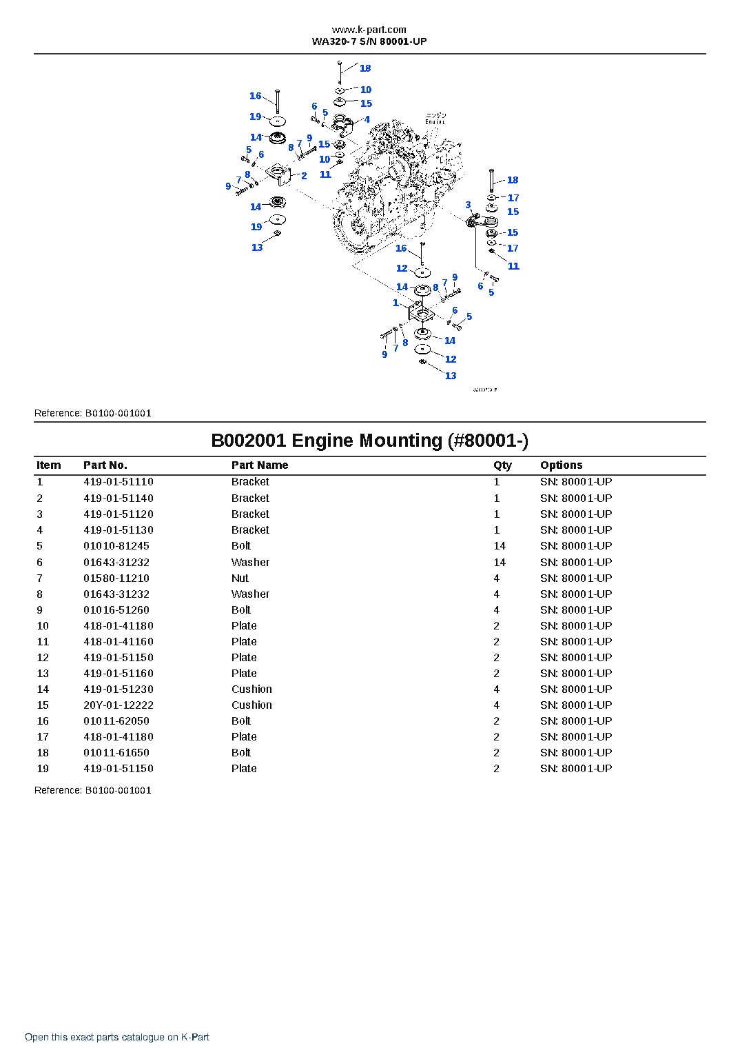 WA320-7 S/N 80001-UP – sample page 4