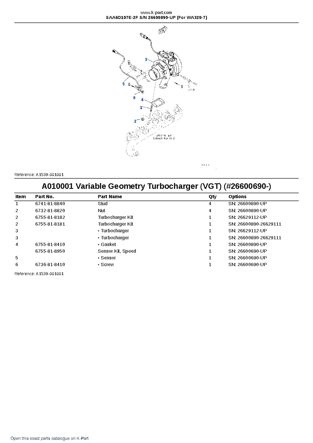 SAA6D107E-2F S/N 26600890-UP (For WA320-7) – sample page 10 SAA6D107E-2F S/N 26600890-UP (For WA320-7) – sample page 10