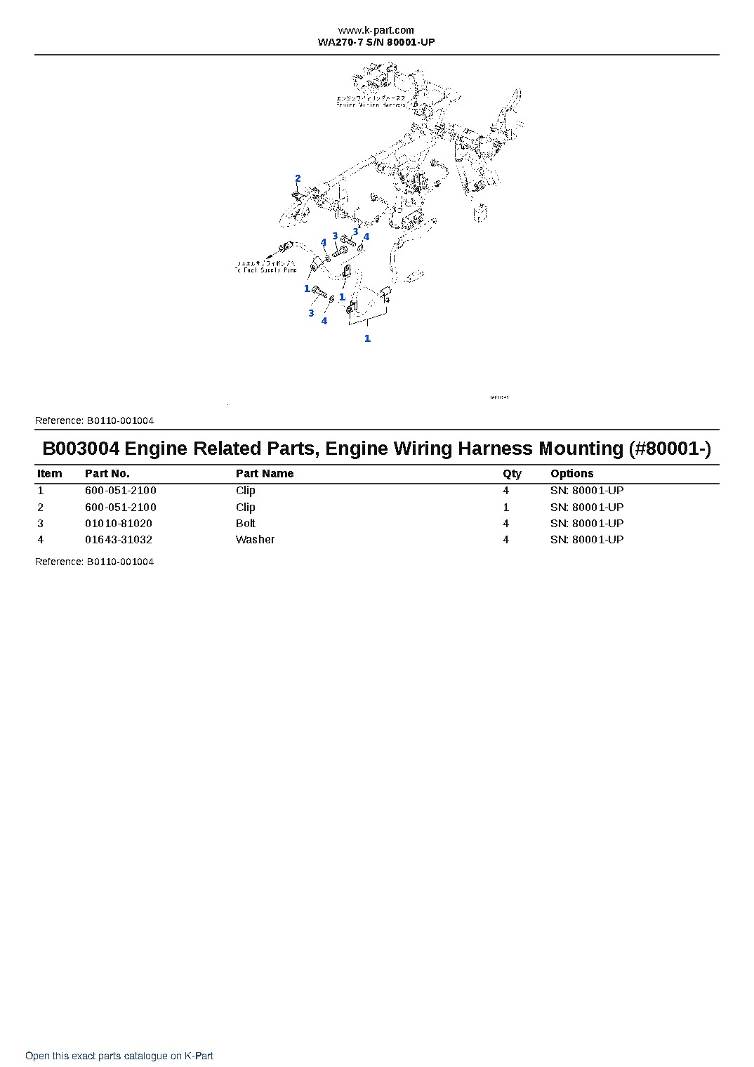 WA270-7 S/N 80001-UP – sample page 10