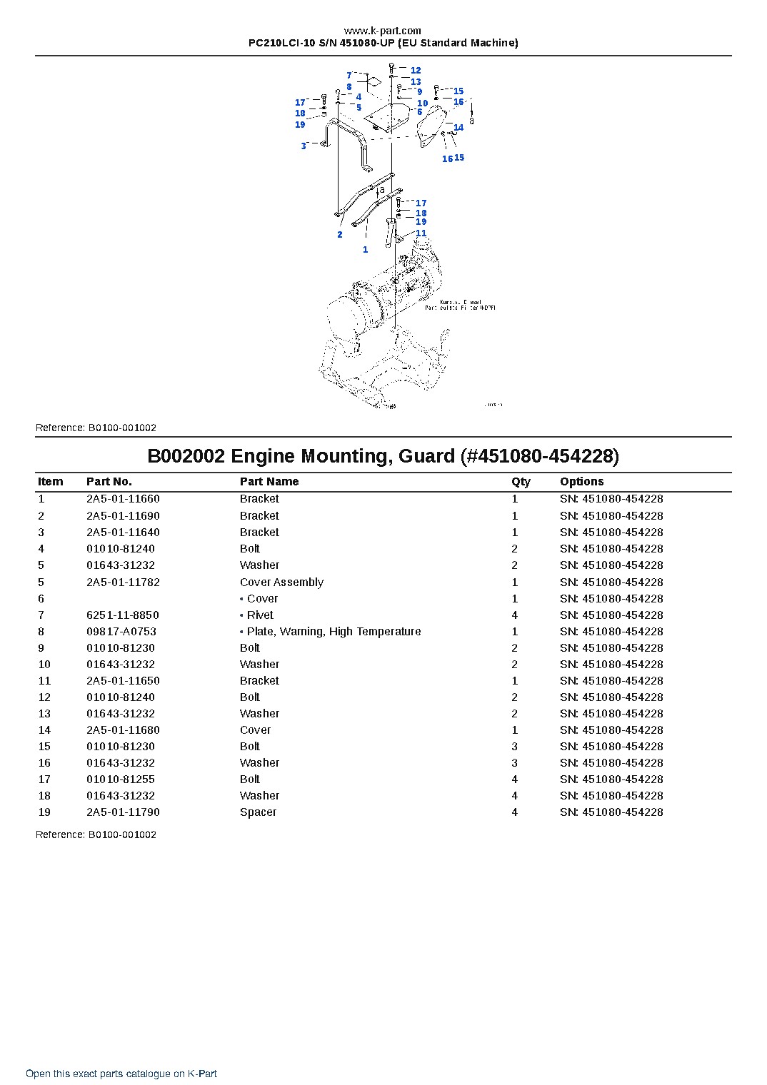 PC210LCI-10 S/N 451080-UP (EU Standard Machine) – sample page 4 PC210LCI-10 S/N 451080-UP (EU Standard Machine) – sample page 4