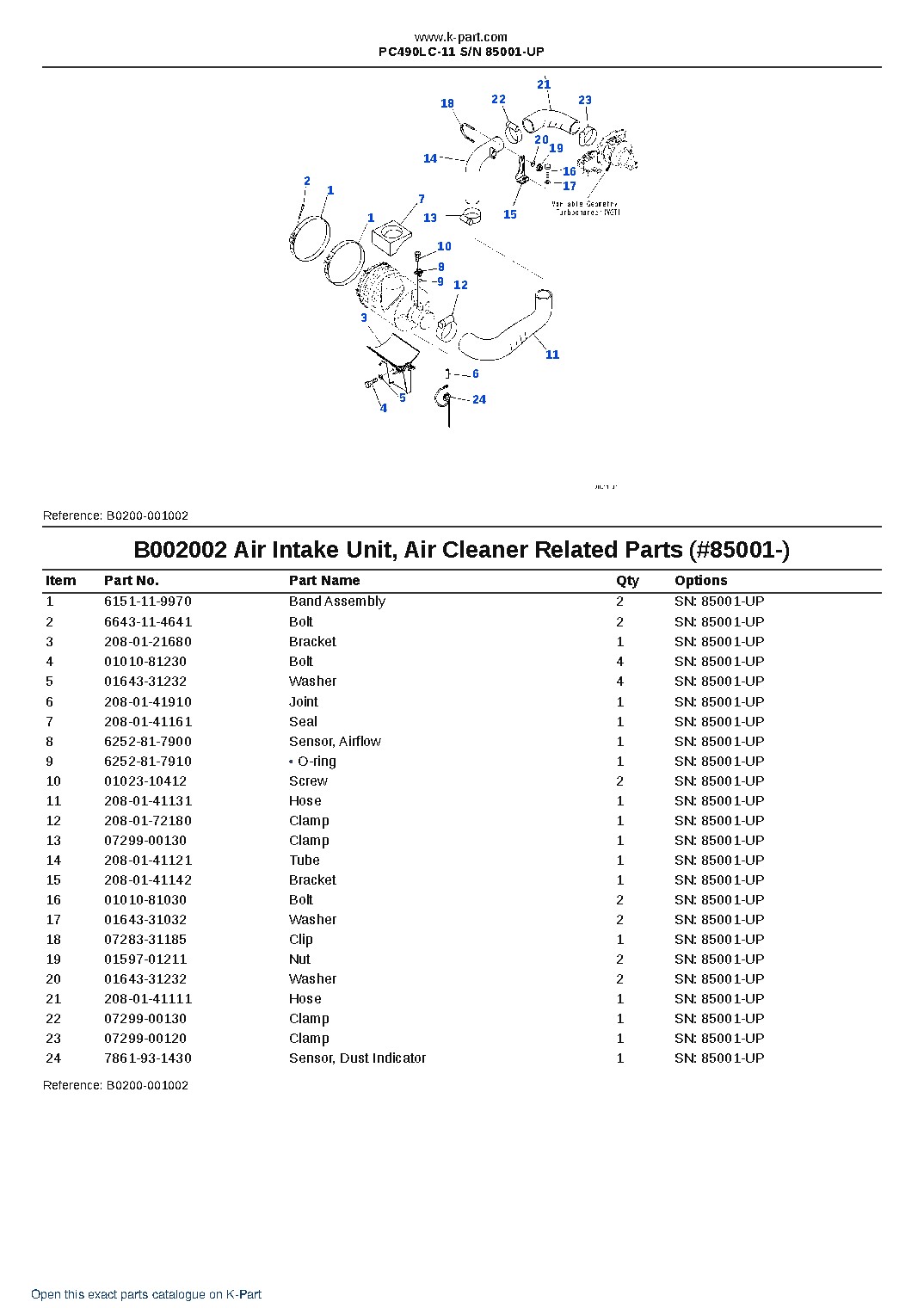 PC490LC-11 S/N 85001-UP – sample page 3