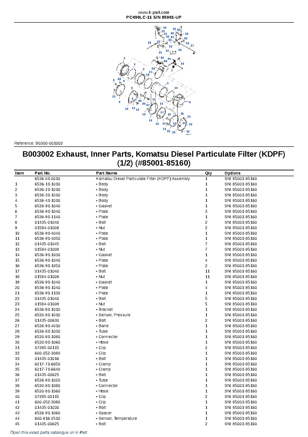 PC490LC-11 S/N 85001-UP – sample page 7