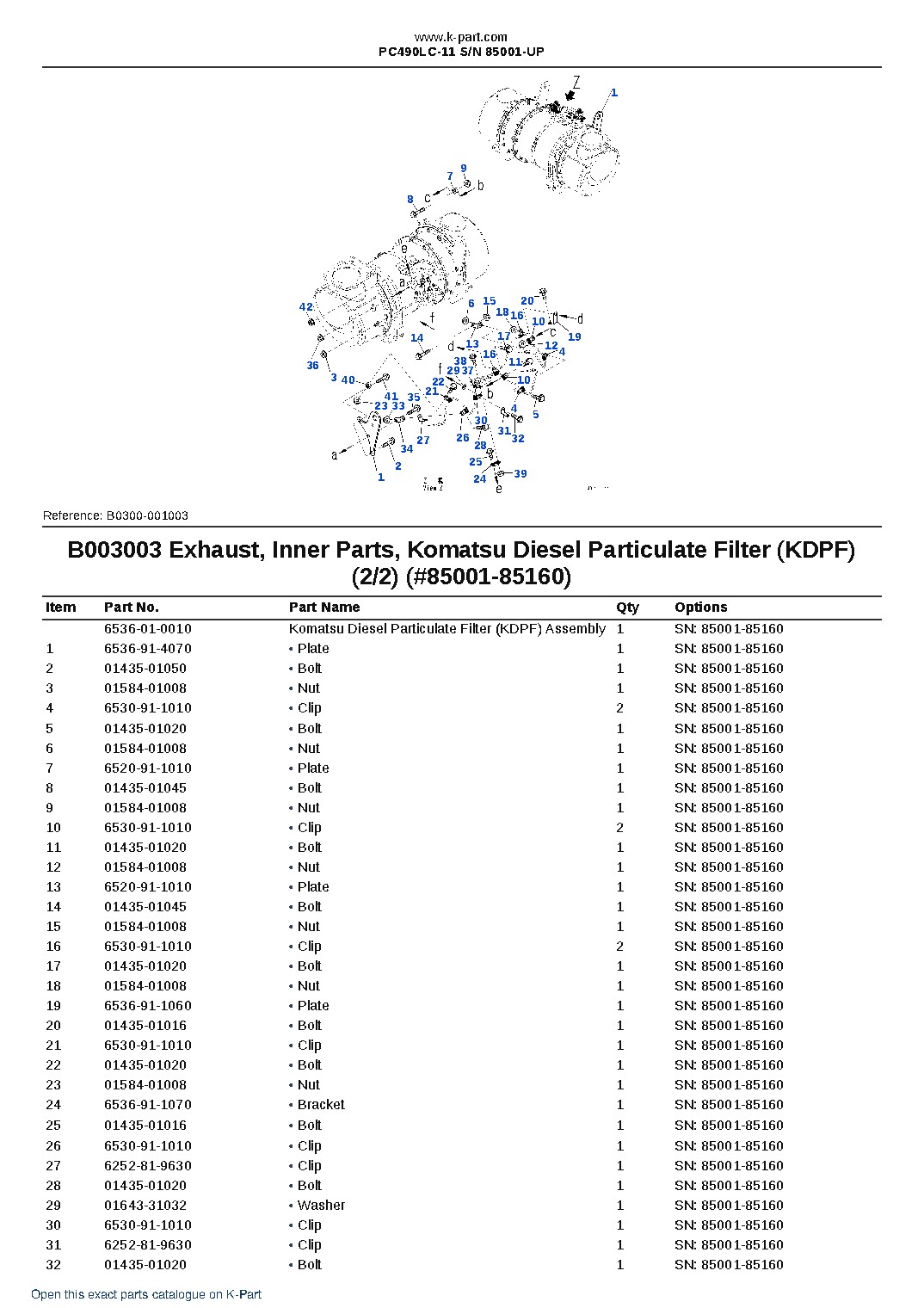 PC490LC-11 S/N 85001-UP – sample page 9