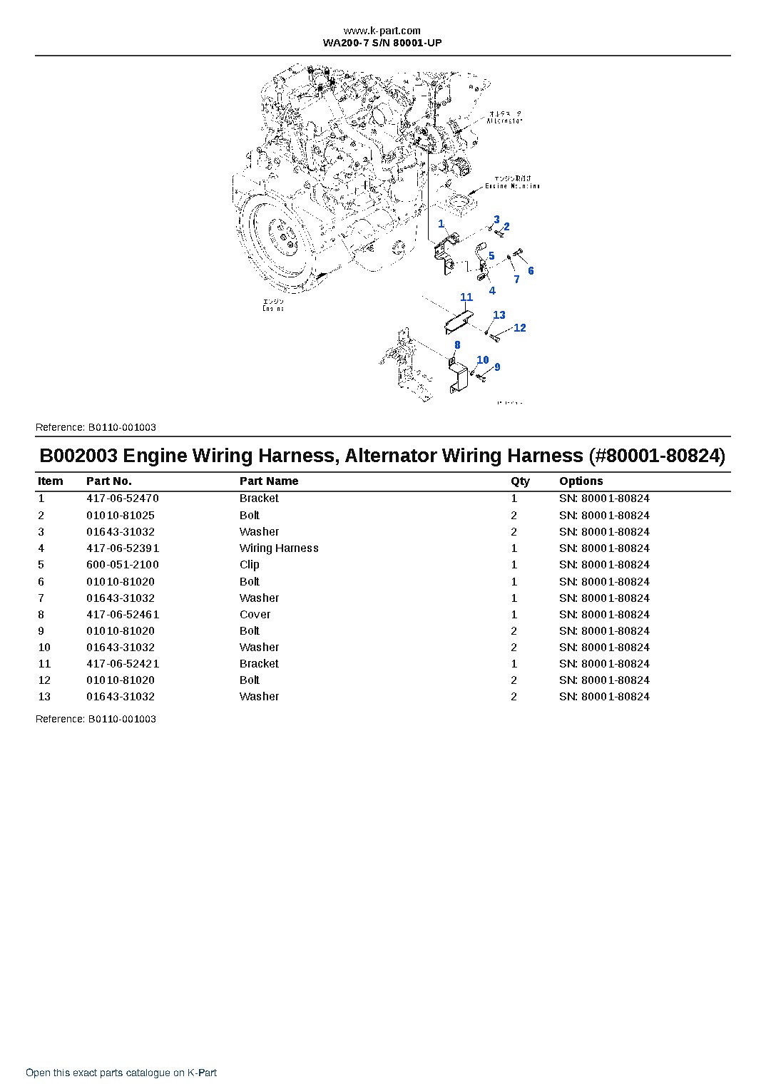 WA200-7 S/N 80001-UP – sample page 5