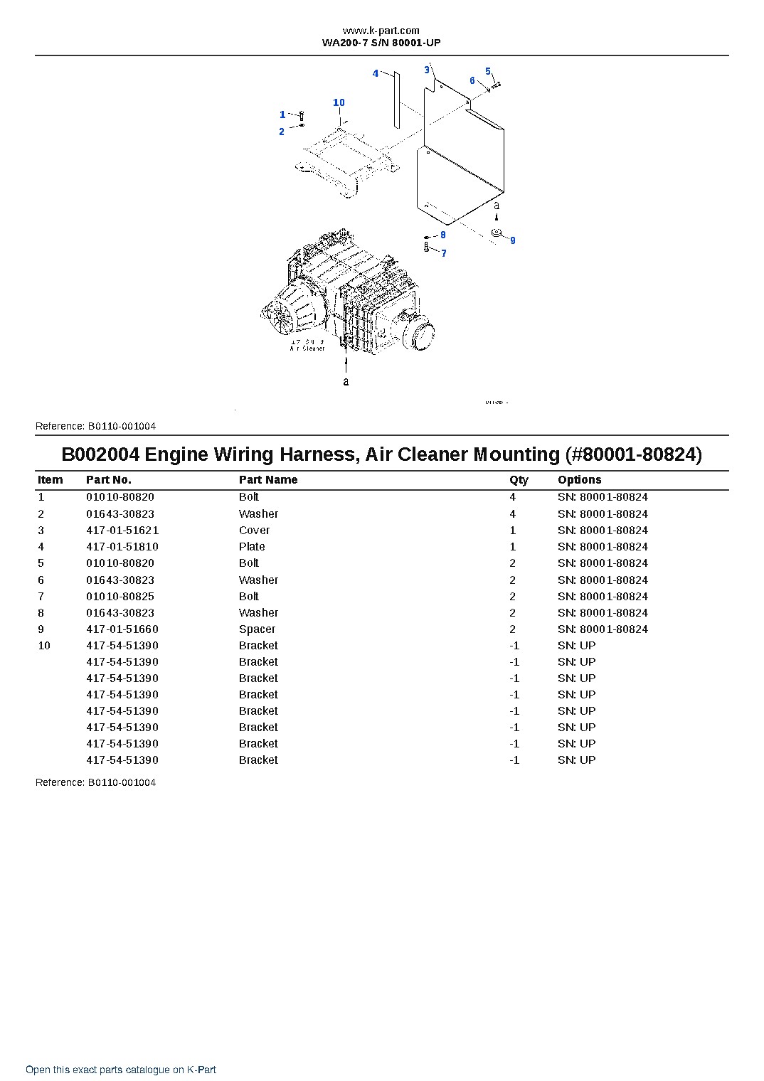 WA200-7 S/N 80001-UP – sample page 6