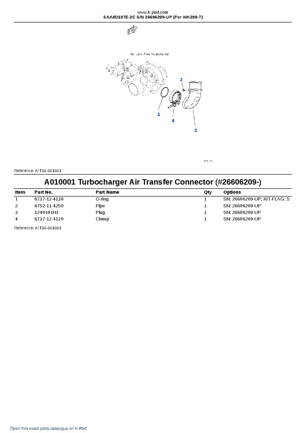 SAA4D107E-2C S/N 26606209-UP (For WA200-7) – sample page 10
