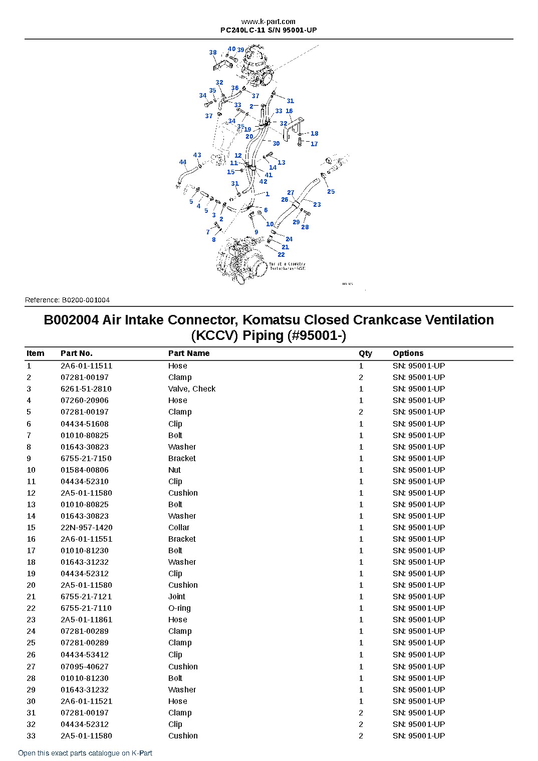 PC240LC-11 S/N 95001-UP – sample page 5