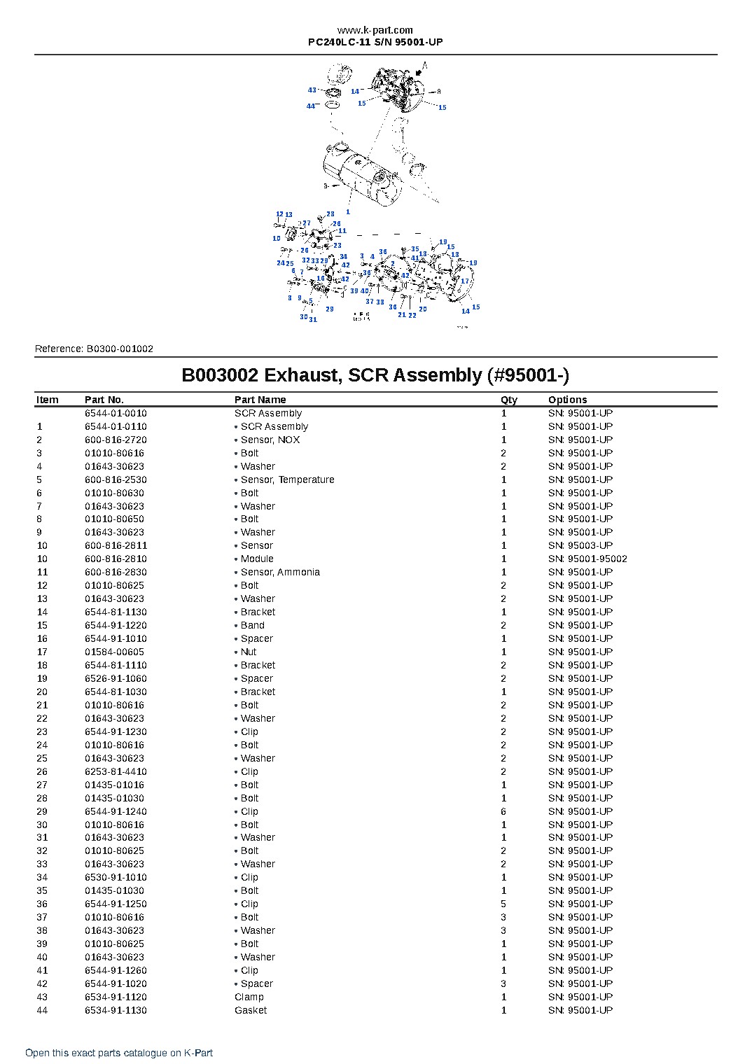 PC240LC-11 S/N 95001-UP – sample page 8