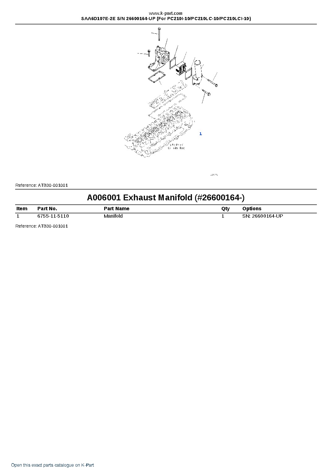 SAA6D107E-2E S/N 26600164-UP (For PC210I-10/PC210LC-10/PC210LCI-10) – sample page 6