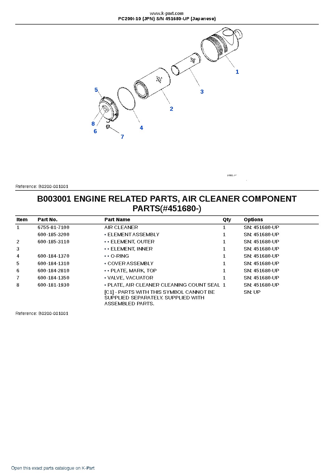 PC200I-10 (JPN)  S/N 451680-UP (Japanese) – sample page 5