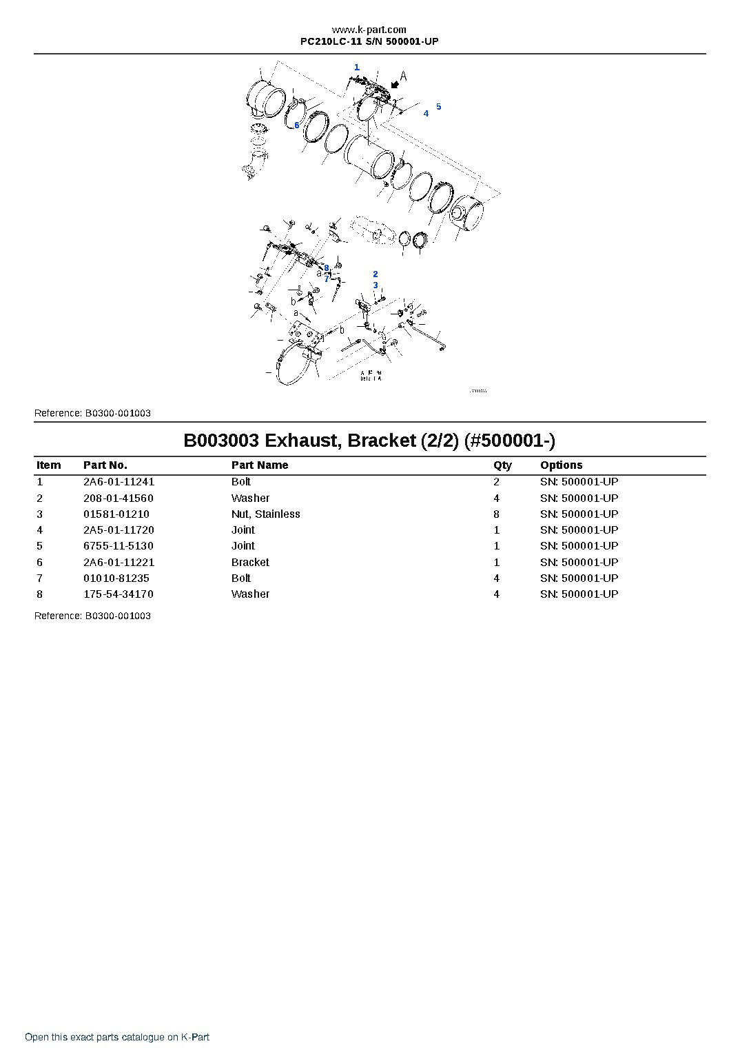 PC210LC-11 S/N 500001-UP – sample page 10