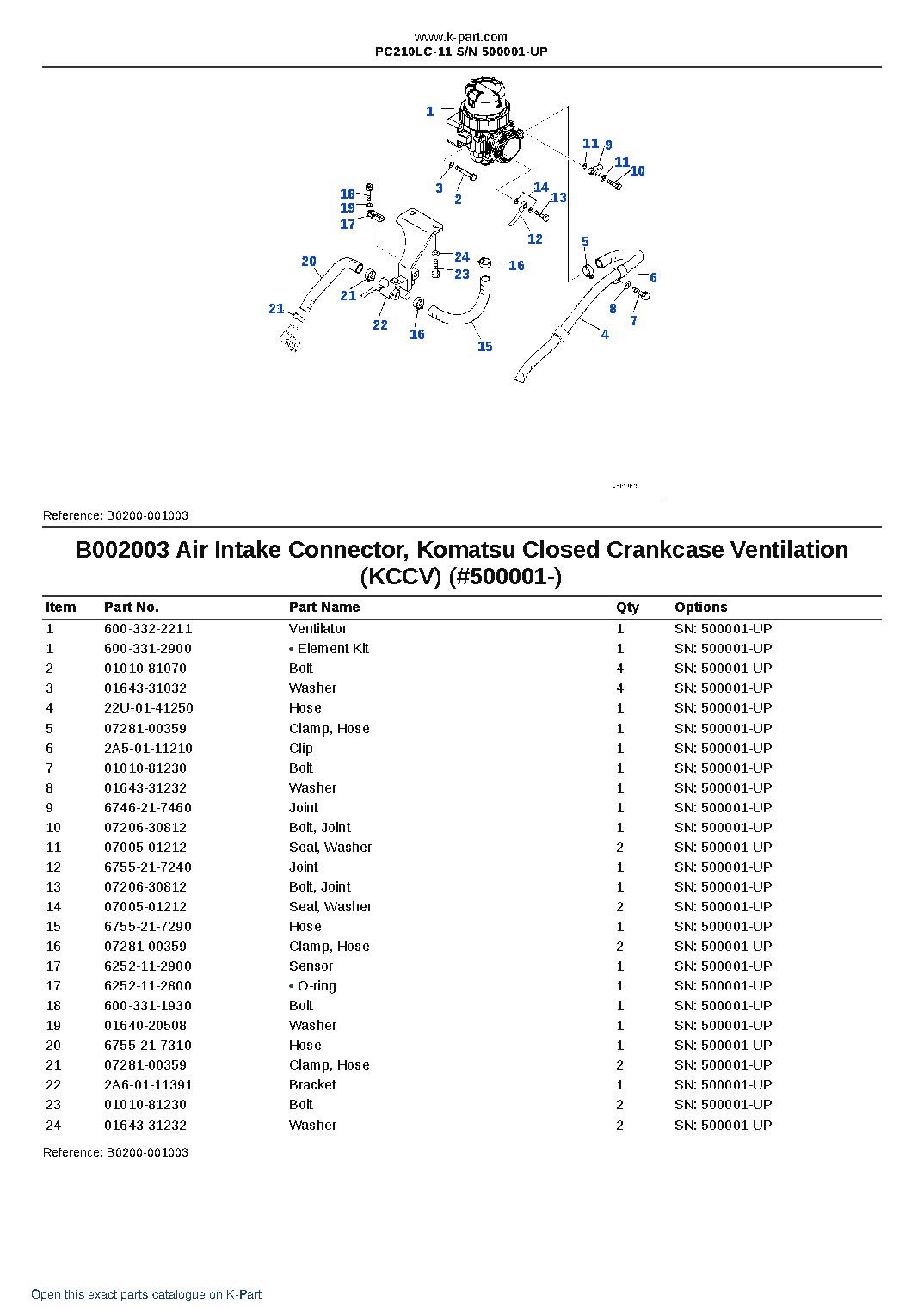 PC210LC-11 S/N 500001-UP – sample page 4