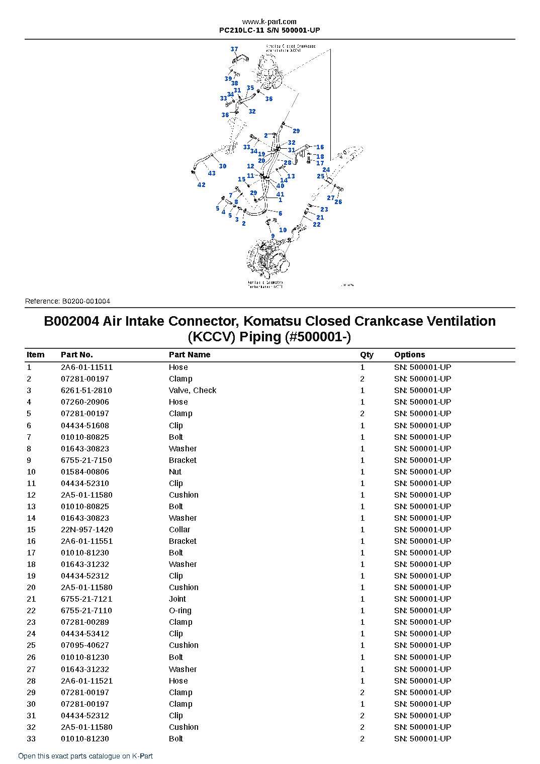 PC210LC-11 S/N 500001-UP – sample page 5