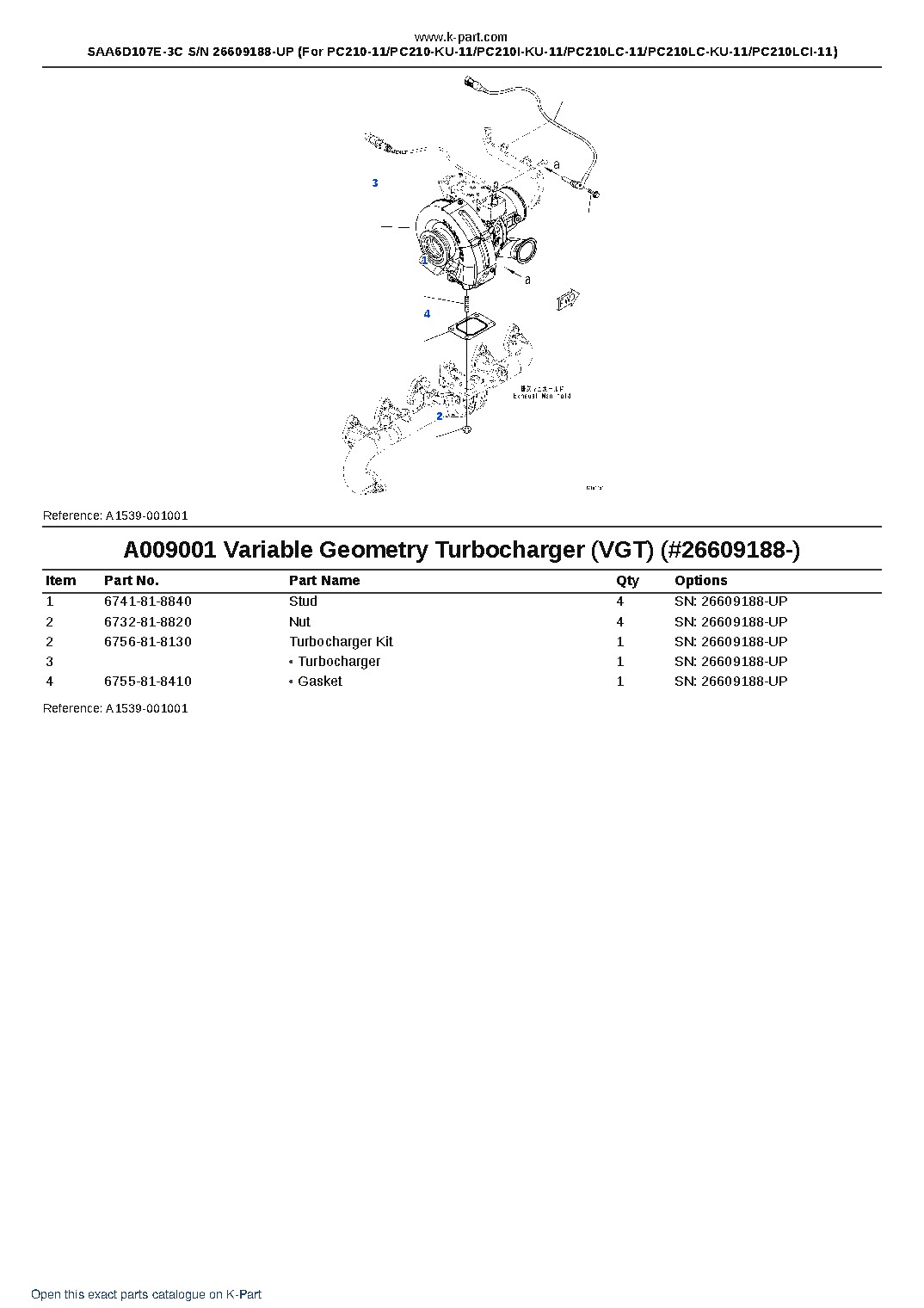 SAA6D107E-3C S/N 26609188-UP (For PC210-11/PC210-KU-11/PC210I-KU-11/PC210LC-11/PC210LC-KU-11/PC210LCI-11) – sample page 9