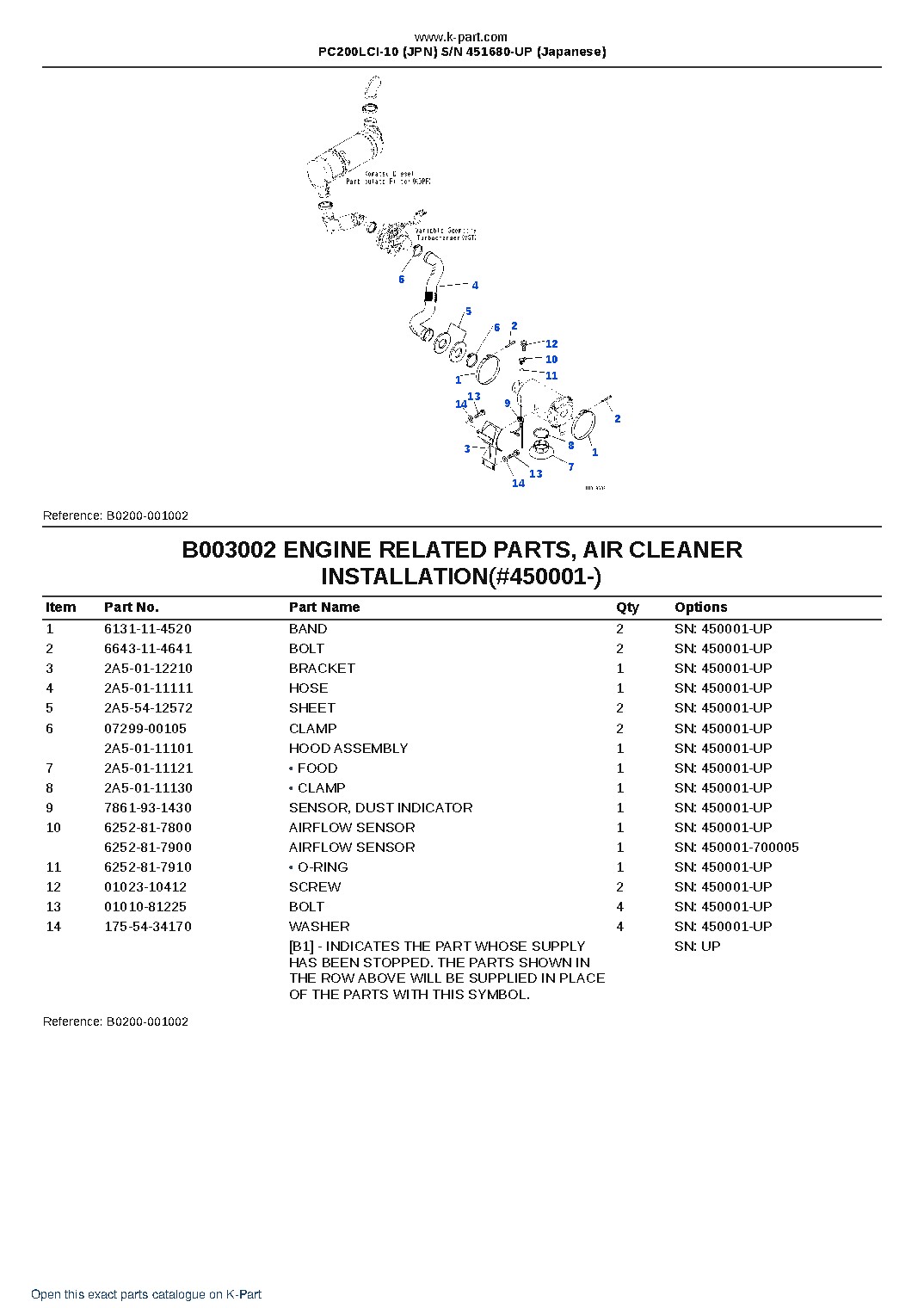 PC200LCI-10 (JPN)  S/N 451680-UP (Japanese) – sample page 6
