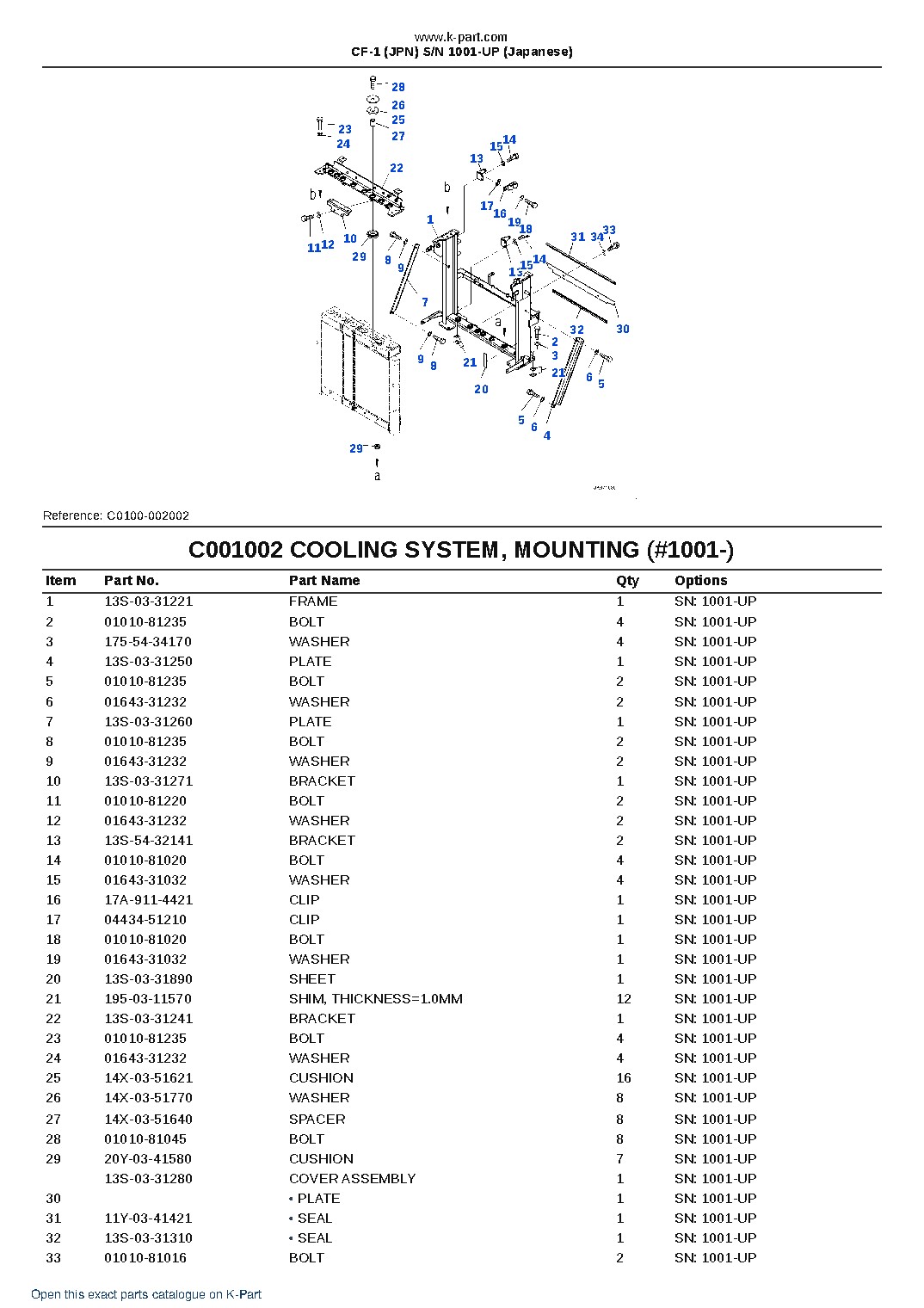 CF-1 (JPN) S/N 1001-UP (Japanese) – sample page 10 CF-1 (JPN) S/N 1001-UP (Japanese) – sample page 10