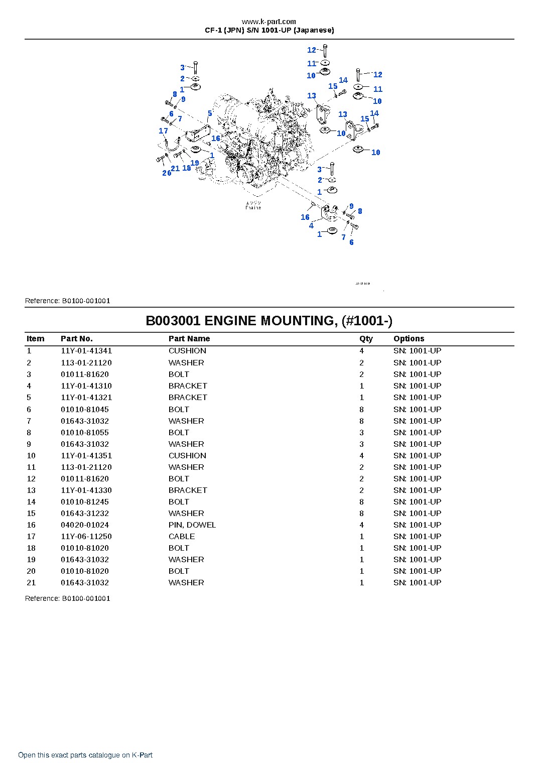 CF-1 (JPN) S/N 1001-UP (Japanese) – sample page 3 CF-1 (JPN) S/N 1001-UP (Japanese) – sample page 3