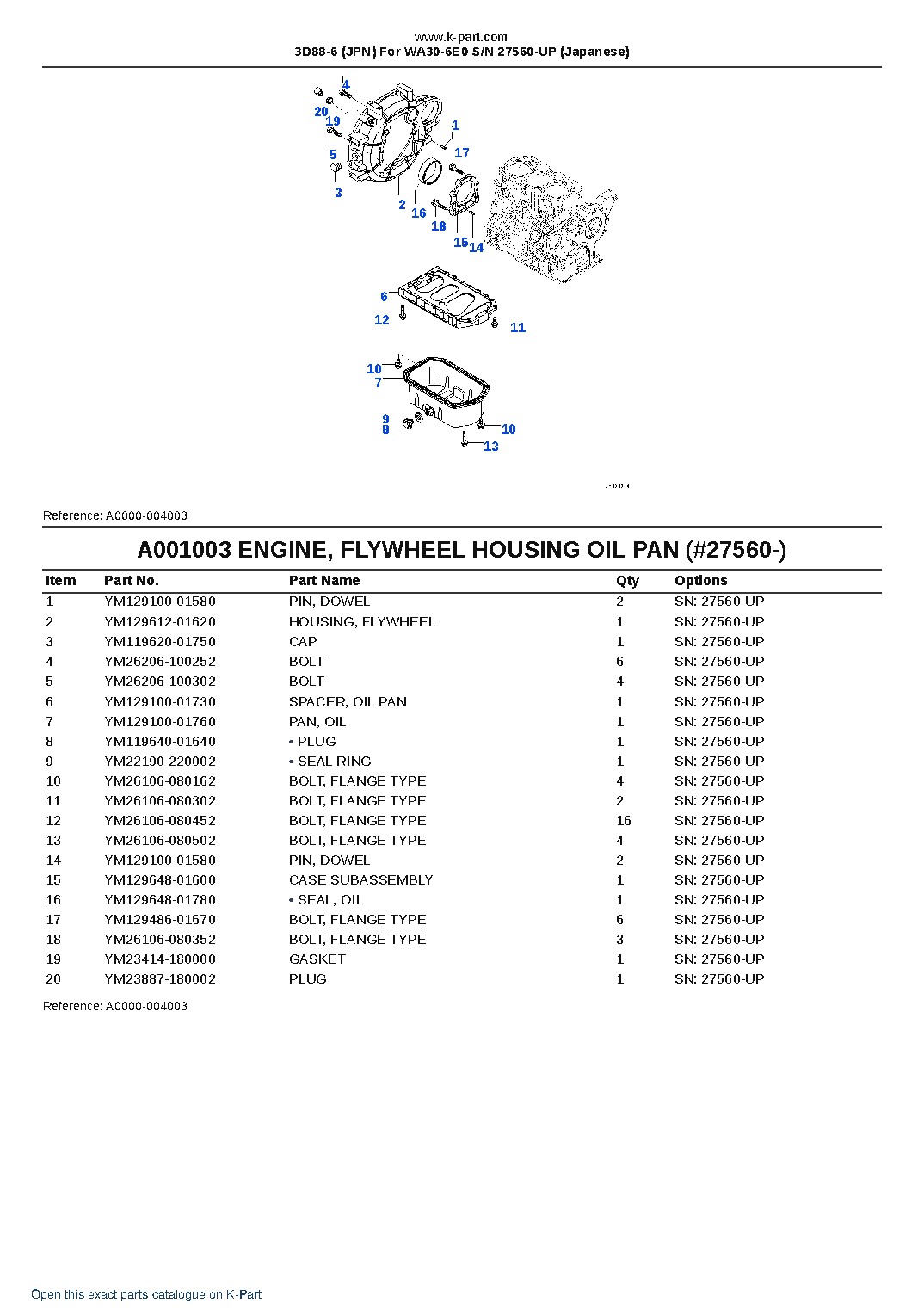 3D88-6 (JPN) For WA30-6E0 S/N 27560-UP (Japanese) – sample page 3 3D88-6 (JPN) For WA30-6E0 S/N 27560-UP (Japanese) – sample page 3