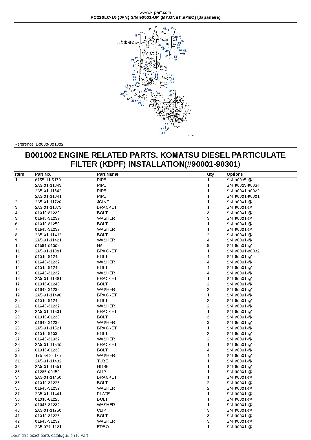 PC220LC-10 (JPN) S/N 90001-UP (MAGNET SPEC) (Japanese) – sample page 3