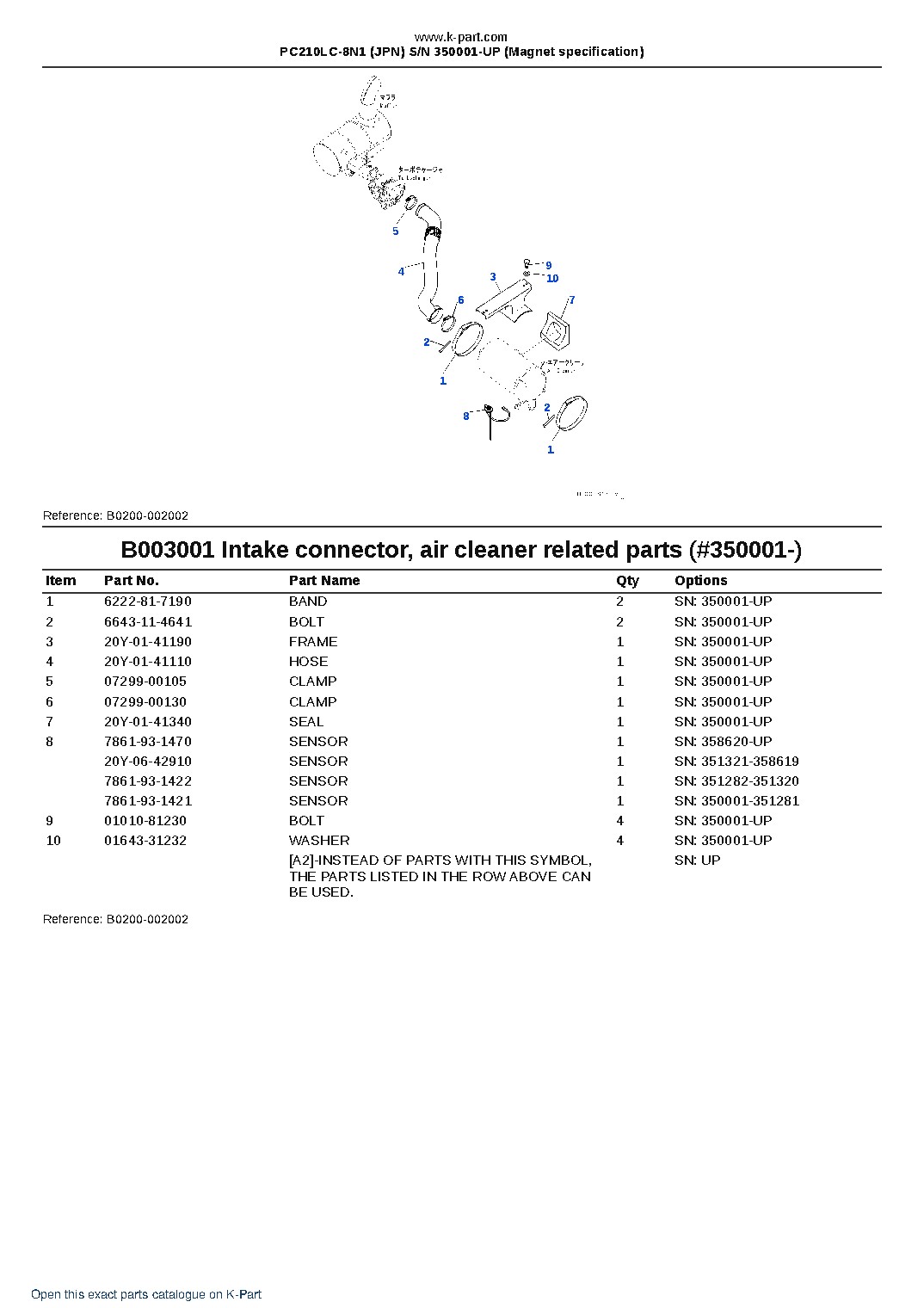 PC210LC-8N1 (JPN) S/N 350001-UP (Magnet specification) – sample page 4