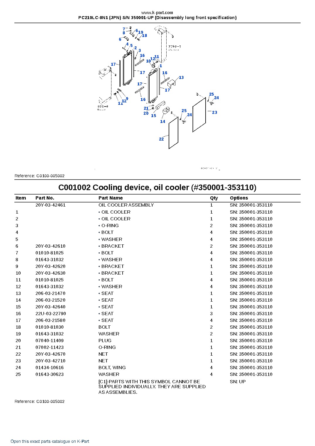 PC210LC-8N1 (JPN) S/N 350001-UP (Disassembly long front specification) – sample page 6 PC210LC-8N1 (JPN) S/N 350001-UP (Disassembly long front specification) – sample page 6