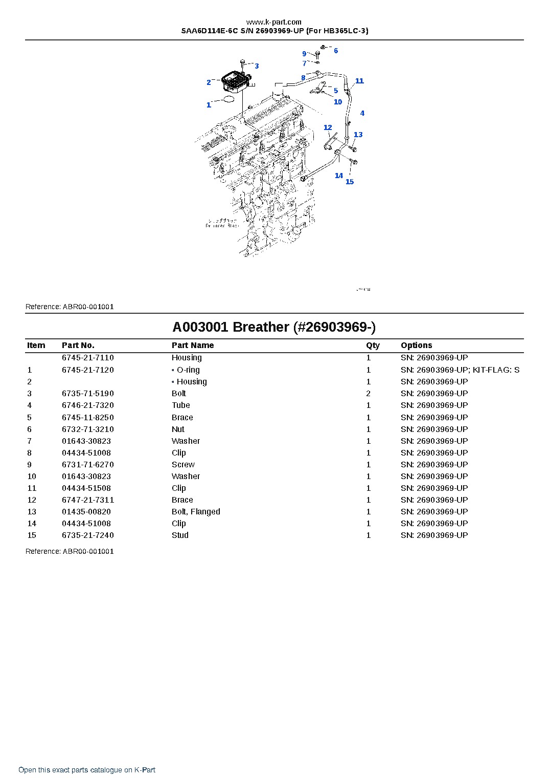 SAA6D114E-6C S/N 26903969-UP (For HB365LC-3) – sample page 3