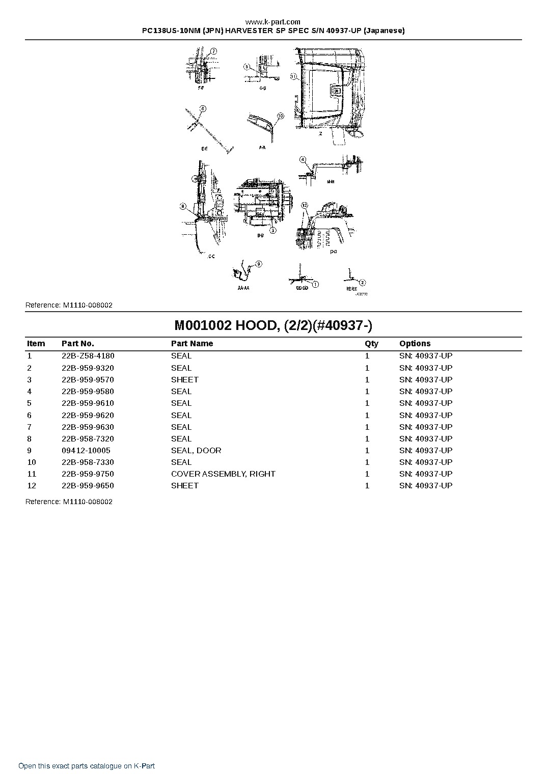PC138US-10NM (JPN) HARVESTER SP SPEC S/N 40937-UP (Japanese) – sample page 9 PC138US-10NM (JPN) HARVESTER SP SPEC S/N 40937-UP (Japanese) – sample page 9