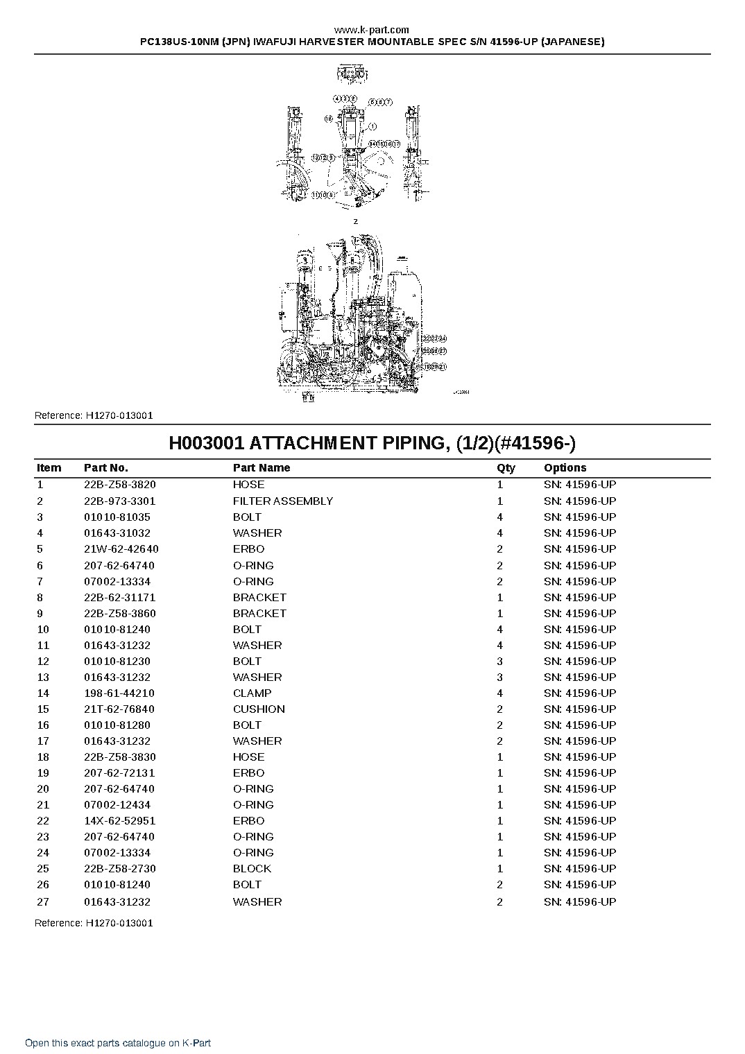 PC138US-10NM (JPN) IWAFUJI HARVESTER MOUNTABLE SPEC S/N 41596-UP (JAPANESE) – sample page 5