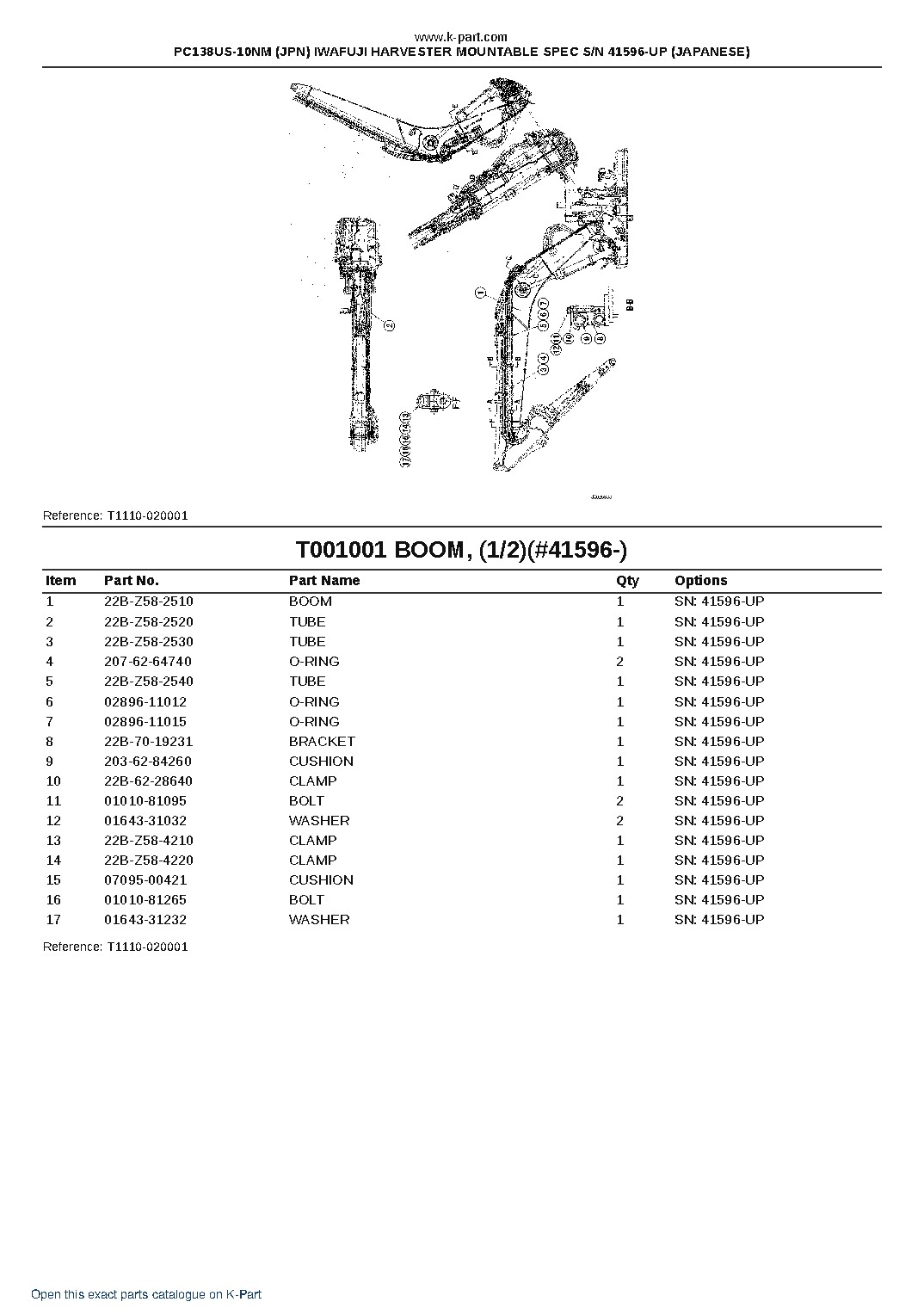 PC138US-10NM (JPN) IWAFUJI HARVESTER MOUNTABLE SPEC S/N 41596-UP (JAPANESE) – sample page 7