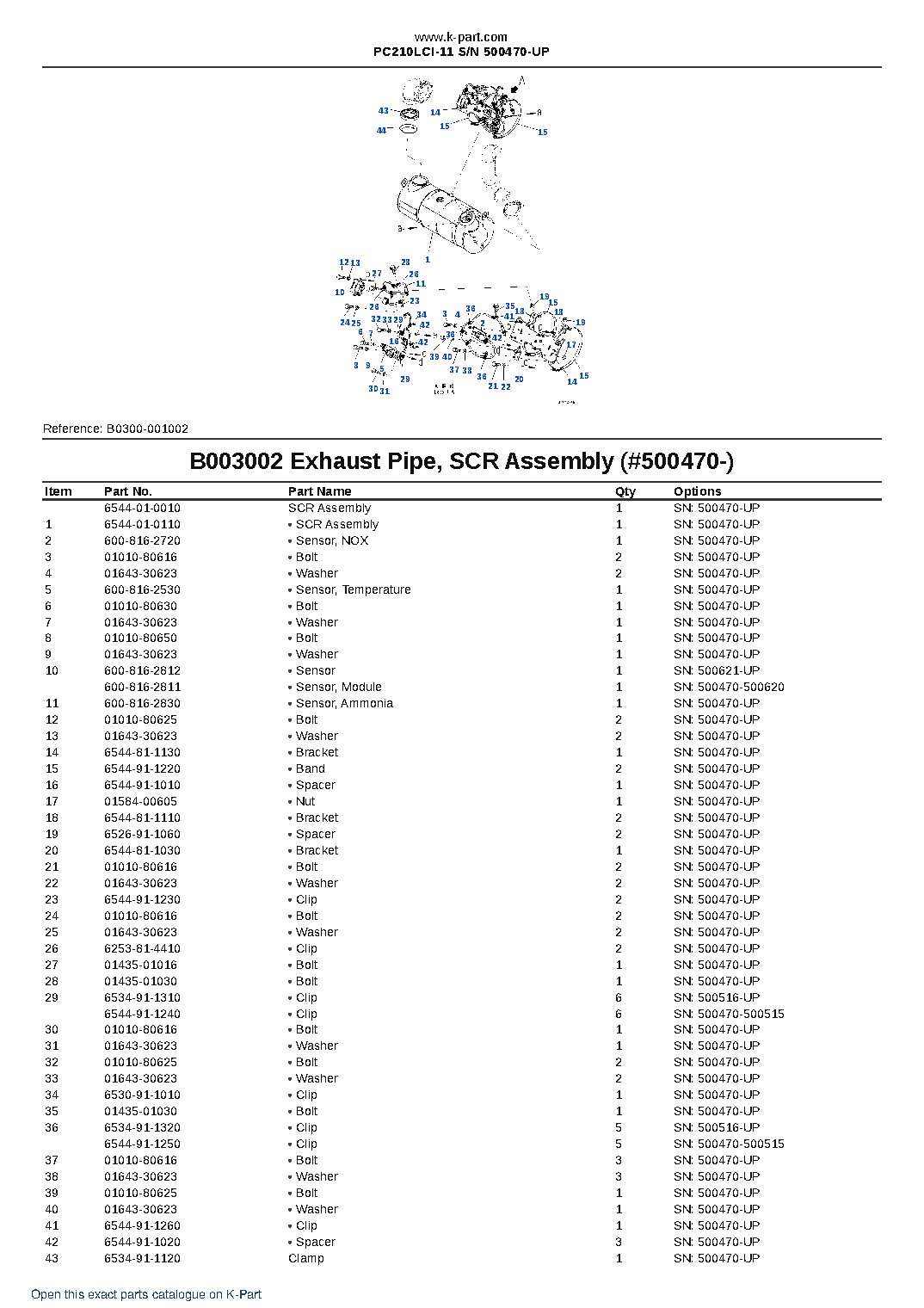 PC210LCI-11 S/N 500470-UP – sample page 8 PC210LCI-11 S/N 500470-UP – sample page 8