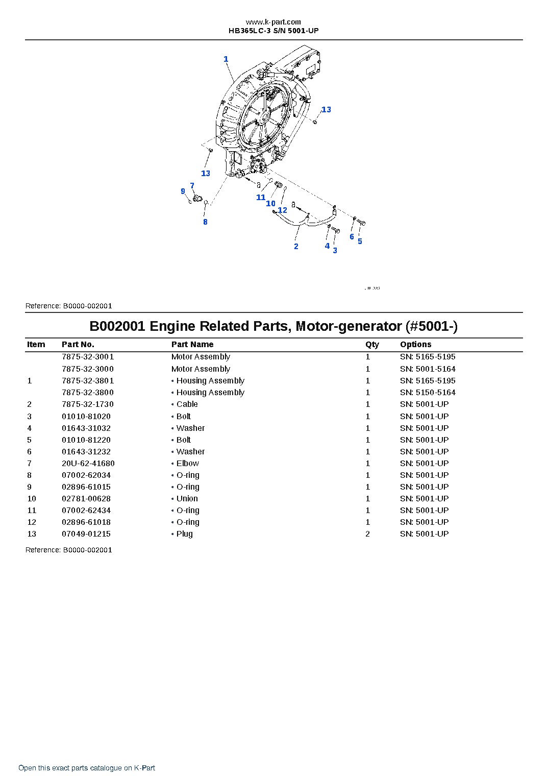 HB365LC-3 S/N 5001-UP – sample page 6
